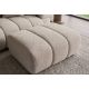 Banchete-Tabureti - Taburete, Suport picioare ADLON 100cm, material boucle champagne greige