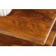 Polite - Set din 3 piese raft perete colt exterior SURRREAL, lemn de sheesham