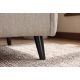 Fotolii - Fotoliu Pat SMART MULTIFUNCTION 140cm catifea champagne