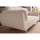 Canapele - Canapea extensibila BOUTIQUE 215cm catifea raiata bej