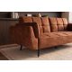 Canapele - Canapea extensibila BOUTIQUE 215cm catifea maro ruginiu