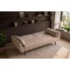 Canapele - Canapea extensibila DIVANI 220cm catifea champagne beige