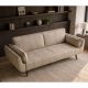 Canapea extensibila DIVANI 220cm catifea champagne beige