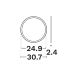 Plafoniere - Plafoniera exterior LED CCT cu protectie IP54 Cerium 24W negru