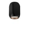 Spot aplicat cu bec GU10 Cubi negru/ auriu