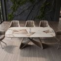 Masa Extensibila cu Blat Ceramic Patagonia, INFINITY 180-220-260cm