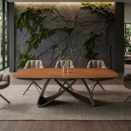 Mese extensibile - Masa Extensibila cu Blat Ceramica spaniola, INFINITY 180-220-260cm