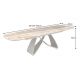 Mese extensibile - Masa Extensibila cu Blat Ceramica spaniola, INFINITY 180-220-260cm