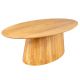 Mese dining - Masa sufragerie ART DECO 220cm lemn masiv de mango, natur