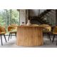Mese dining - Masa sufragerie ART DECO 220cm lemn masiv de mango, natur