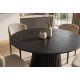 Mese dining - Masa rotunda din lemn de stejar VALHALLA 120cm