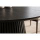 Mese dining - Masa rotunda din lemn de stejar VALHALLA 120cm