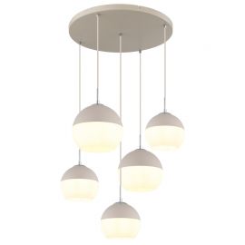 Pendule, Lustre suspendate - Lustra cu 5 pendule moderna RAGUSA