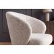 Scaune - Scaun pivotant lemn de stejar, material texturat WALKURE