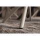 Scaune - Scaun pivotant metal bej, material chenille taupe LUGANO