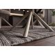 Seturi scaune, HoReCa - Set de 2 scaune pivotante metal bej, tesatura structurata bej BIG GEORGE