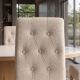 Seturi scaune, HoReCa - Set de 2 scaune design clasic tesatura boucle bej CASA