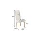 Seturi scaune, HoReCa - Set de 2 scaune design clasic tesatura plata bej CASA