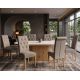 Seturi scaune, HoReCa - Set de 2 scaune design clasic tesatura structurata taupe CASA