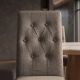 Seturi scaune, HoReCa - Set de 2 scaune design clasic tesatura structurata taupe CASA