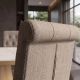 Seturi scaune, HoReCa - Set de 2 scaune design clasic tesatura structurata taupe CASA