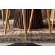 Scaune - Scaun retro VALHALLA WOOD lemn stejar/ piele sintetica neagra