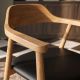 Scaune - Scaun retro VALHALLA WOOD lemn stejar/ piele sintetica neagra