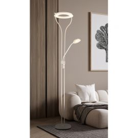 Lampadare - Lampa de podea cu reader LED EBRO