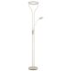Lampadare - Lampa de podea cu reader LED EBRO