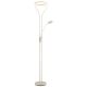 Lampadare - Lampa de podea cu reader LED EBRO