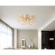 Lustre aplicate - Lustra aplicata metal auriu mat, cristale de sticla QUEENA