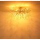 Lustre aplicate - Lustra aplicata metal auriu mat, cristale de sticla QUEENA