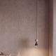 Pendule, Lustre suspendate - Lustra, Pendul metal negru, piatra travertin Mara