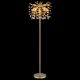 Lampadare - Lampa de podea metal auriu mat, cristale de sticla QUEENA