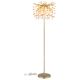 Lampadare - Lampa de podea metal auriu mat, cristale de sticla QUEENA