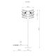 Lampadare - Lampa de podea metal auriu mat, cristale de sticla QUEENA
