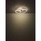 Plafoniere - Plafoniera LED cu telecomanda ALAINA gri mat/ cristale K9