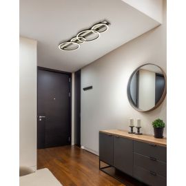 Plafoniere - Lustra tavan, Plafoniera cu 4 inele LED NORBERTO
