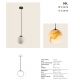 Pendule, Lustre suspendate - Lustra, Pendul LED 5W On-Off, SOL Alabaster