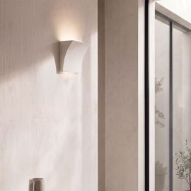 Aplice, corpuri de iluminat pentru pereti - Aplica de perete din ghips 1xG9 LUNA