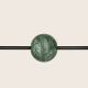 Pendule, Lustre suspendate - Lustra LED 16W metal negru, marmura verde Arpa