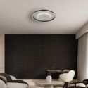 Plafoniera LED CCT sticla oglinda cu efect 3D MIRRORA