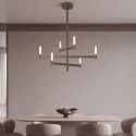 Lustra LED 40W KERI metal bronz antic inchis