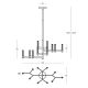 Candelabre, Lustre - Lustra LED 65W KERI metal bronz antic inchis