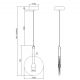 Pendule, Lustre suspendate - Lustra, Pendul metal auriu, sticla Goldi