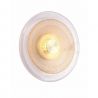 Aplica de perete LED metal auriu, sticla Goldi