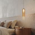 Lustra, Pendul LED modern sticla champagne SAPEL