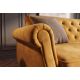 Canapele - Canapea extensibila, Catifea Vogue galben mustar, Maison Belle Affaire 220cm