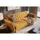 Canapele - Canapea extensibila, Catifea Vogue galben mustar, Maison Belle Affaire 220cm
