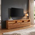 Comoda TV din lemn de mango cu iluminare LED GRAND 180cm